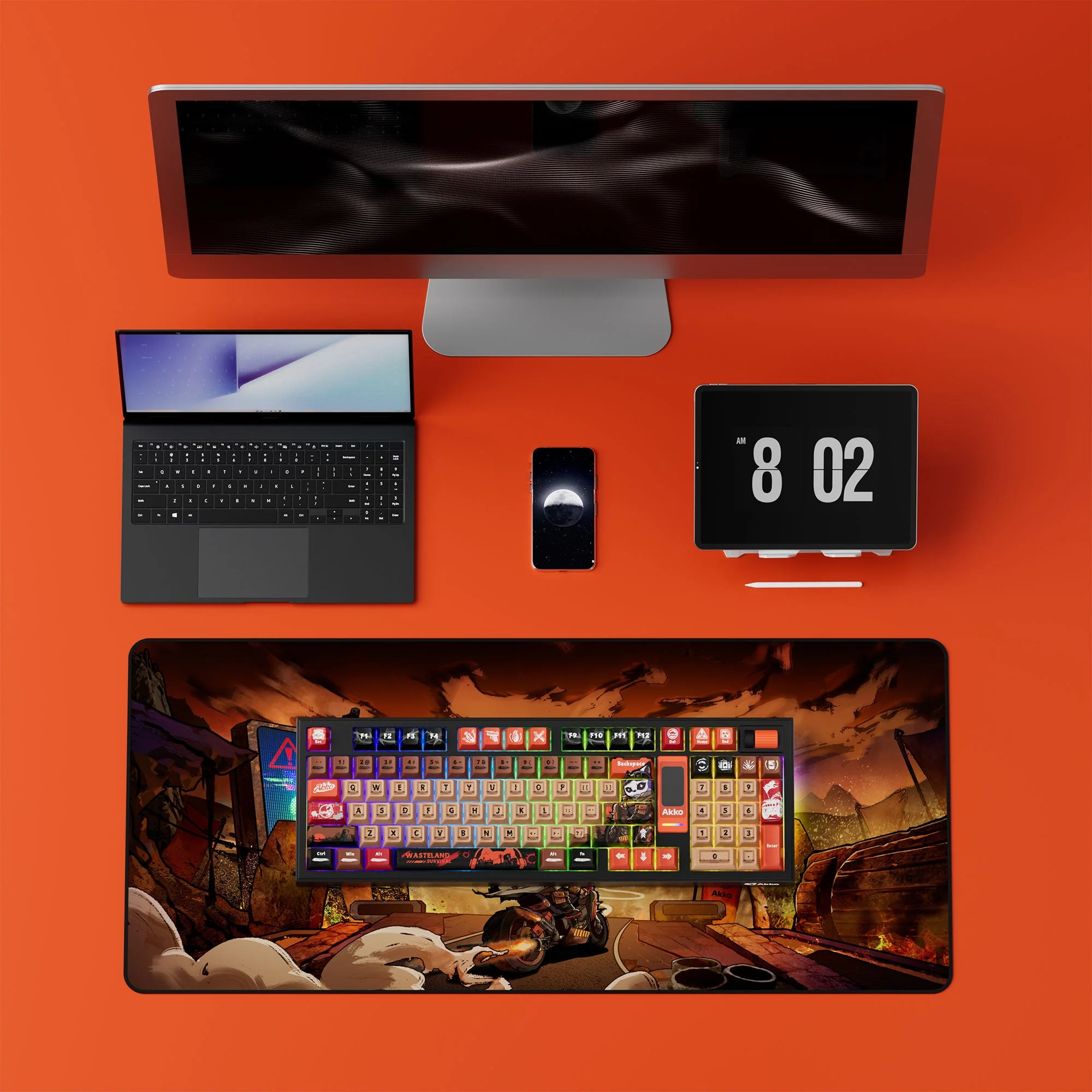 5098B Mechanical Keyboard with Screen - Image 11