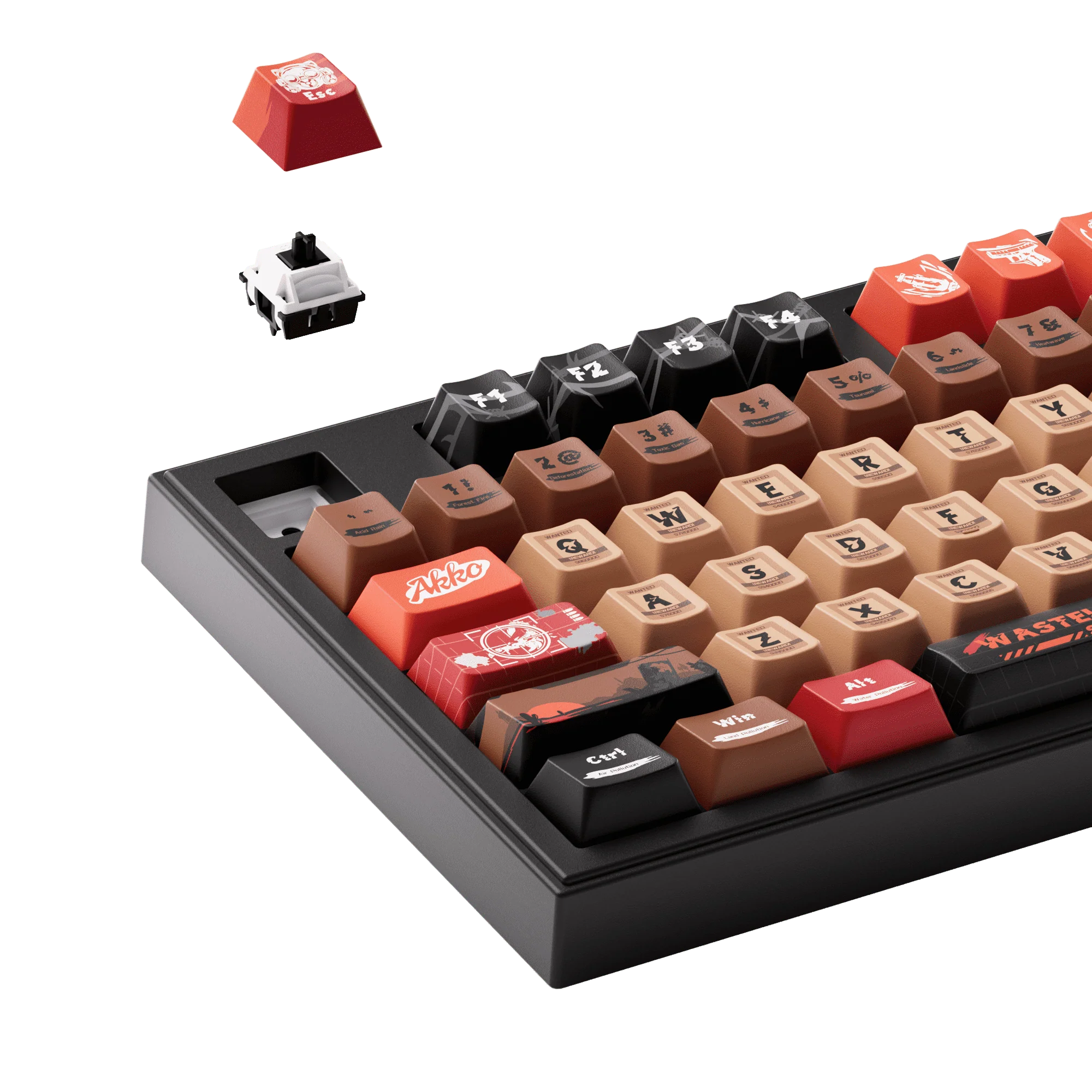 5098B Mechanical Keyboard with Screen - Image 16