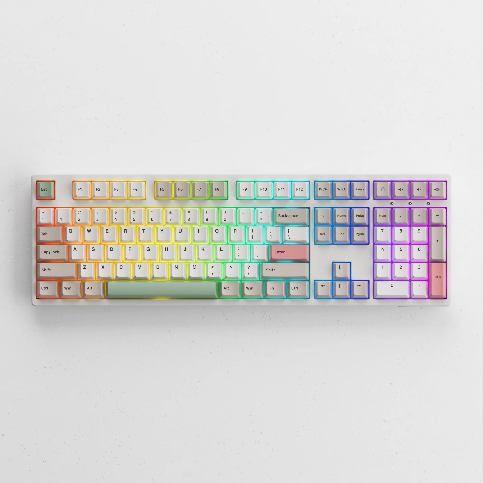 9009 Retro Tastenkappen Set - Image 3