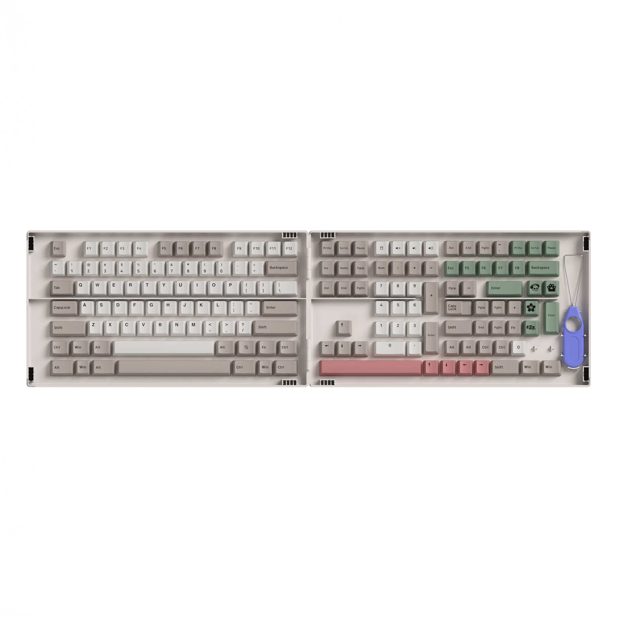 9009 Retro Tastenkappen Set - Image 8