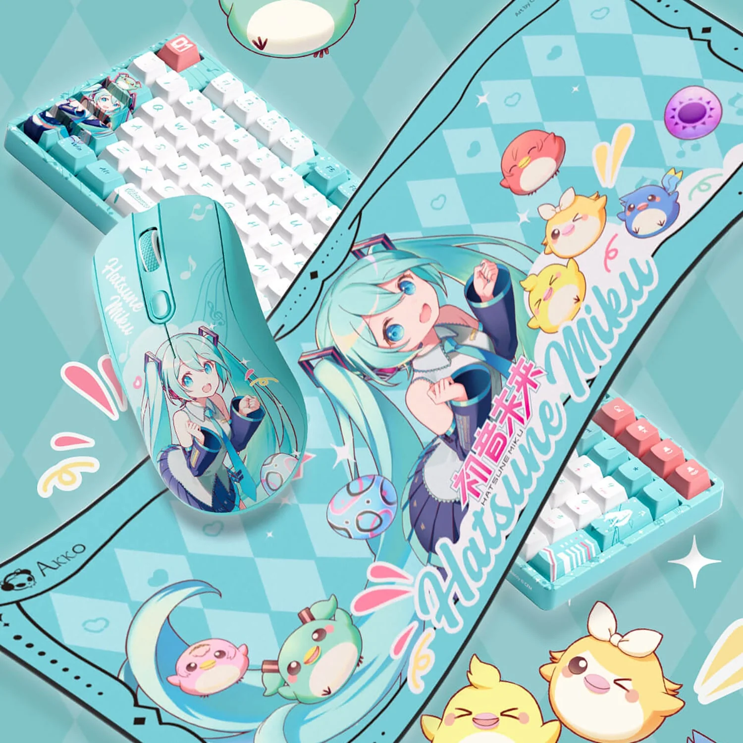 AG ONE 3950 Hatsune Miku Gaming Mouse - Image 3