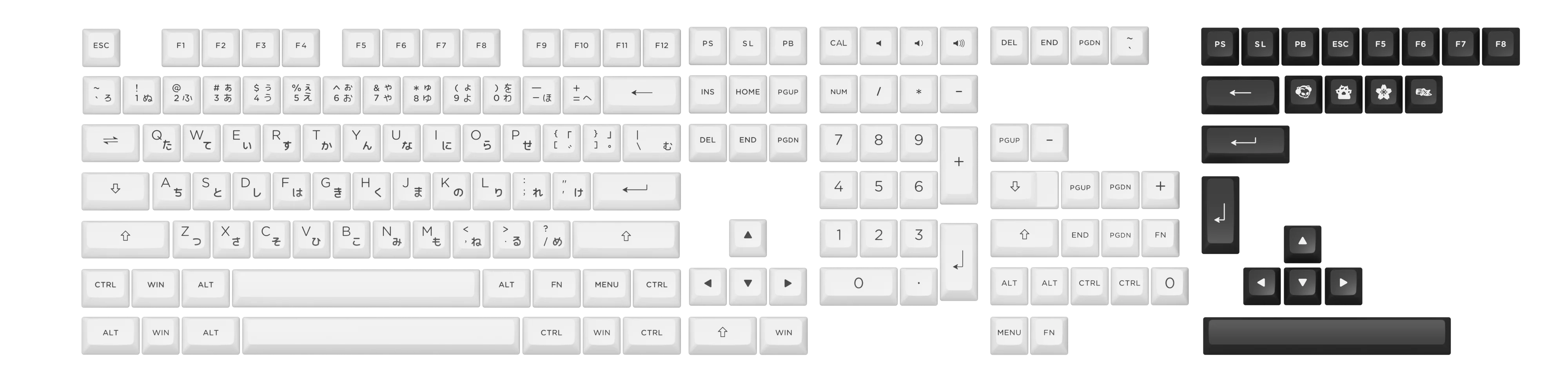 Akko BOW Tastenkappen Set (158 Tasten) - Image 6