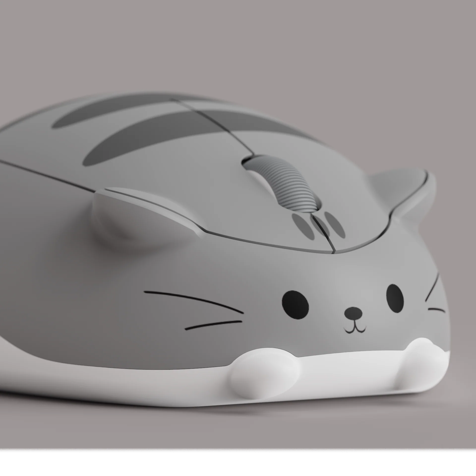 Akko Gray MIMO Cat Mouse - Image 3