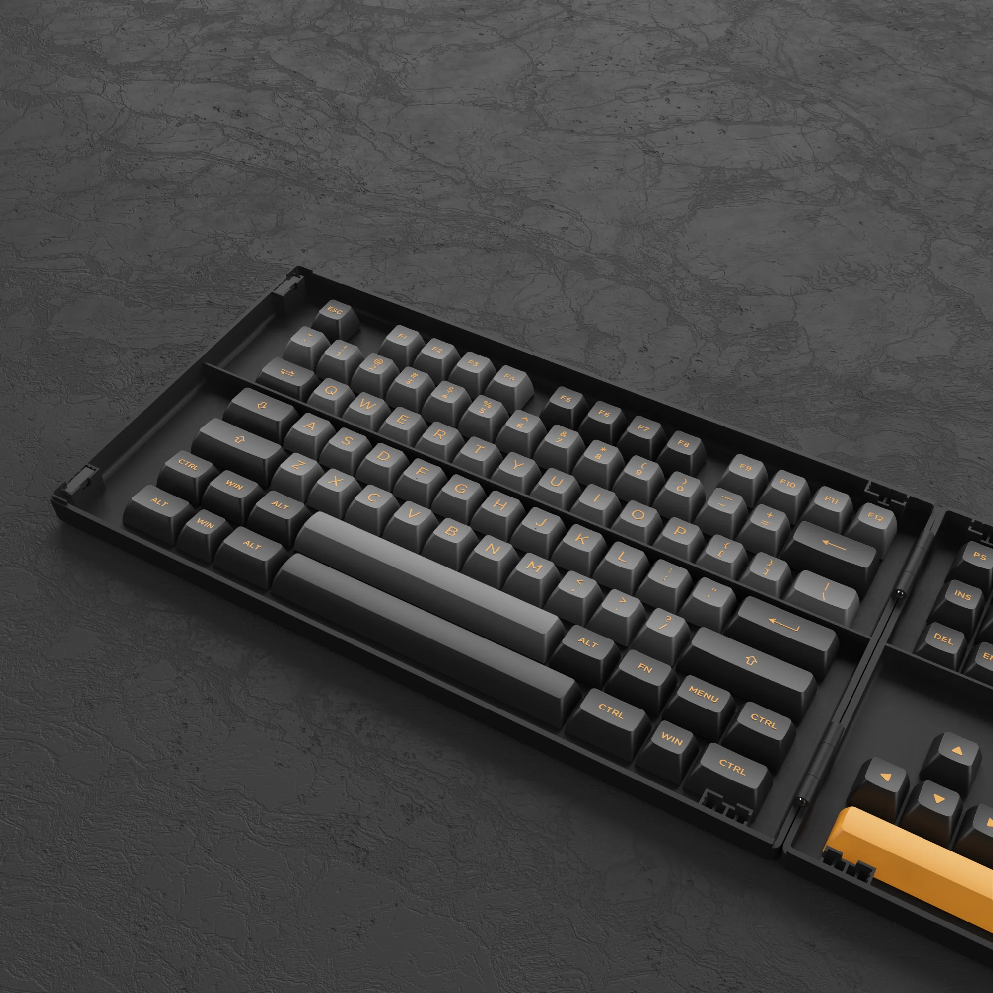 Black & Bronze Tastenkappen Set (158 Tasten) - Image 7