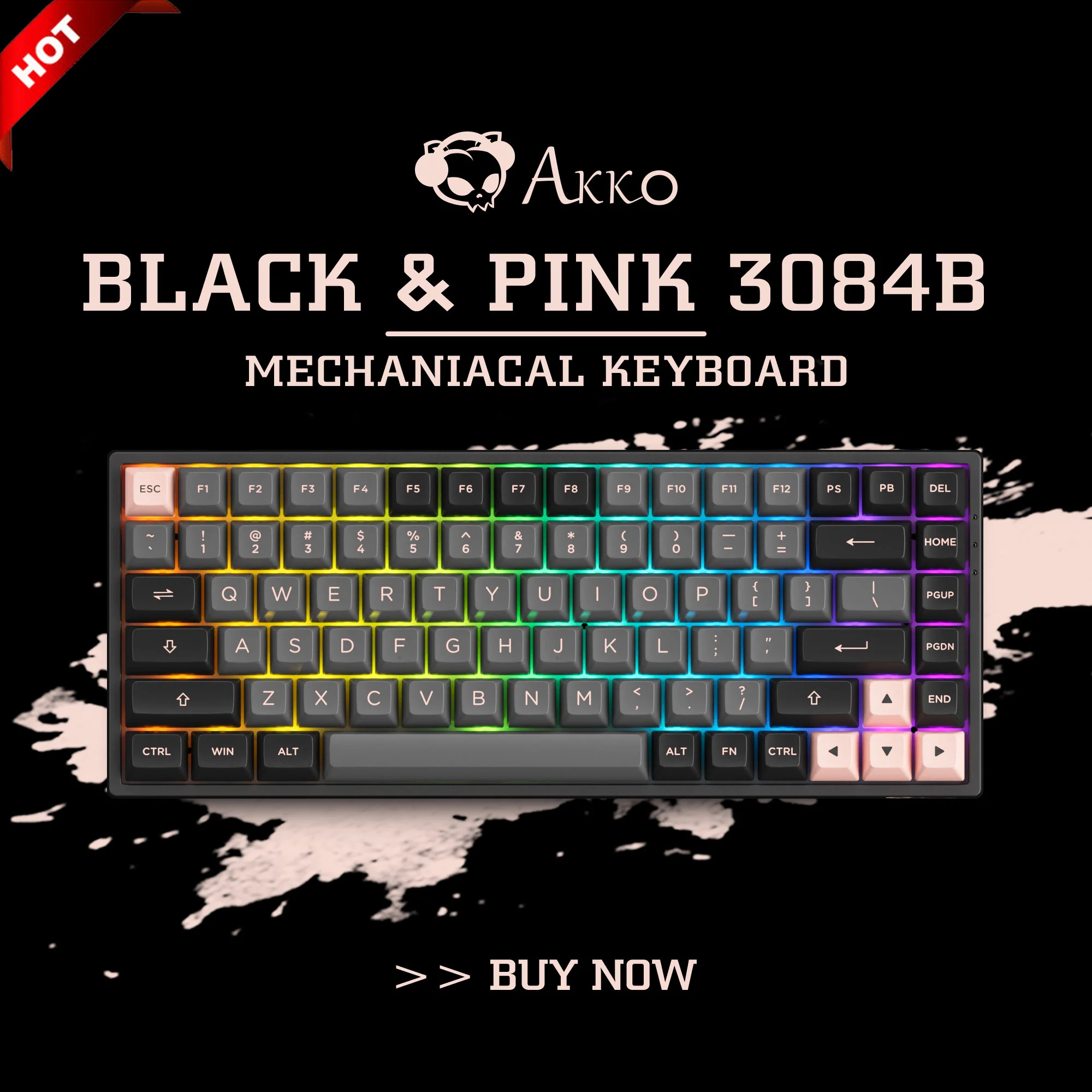 Black & Pink 3084B Plus - Image 9