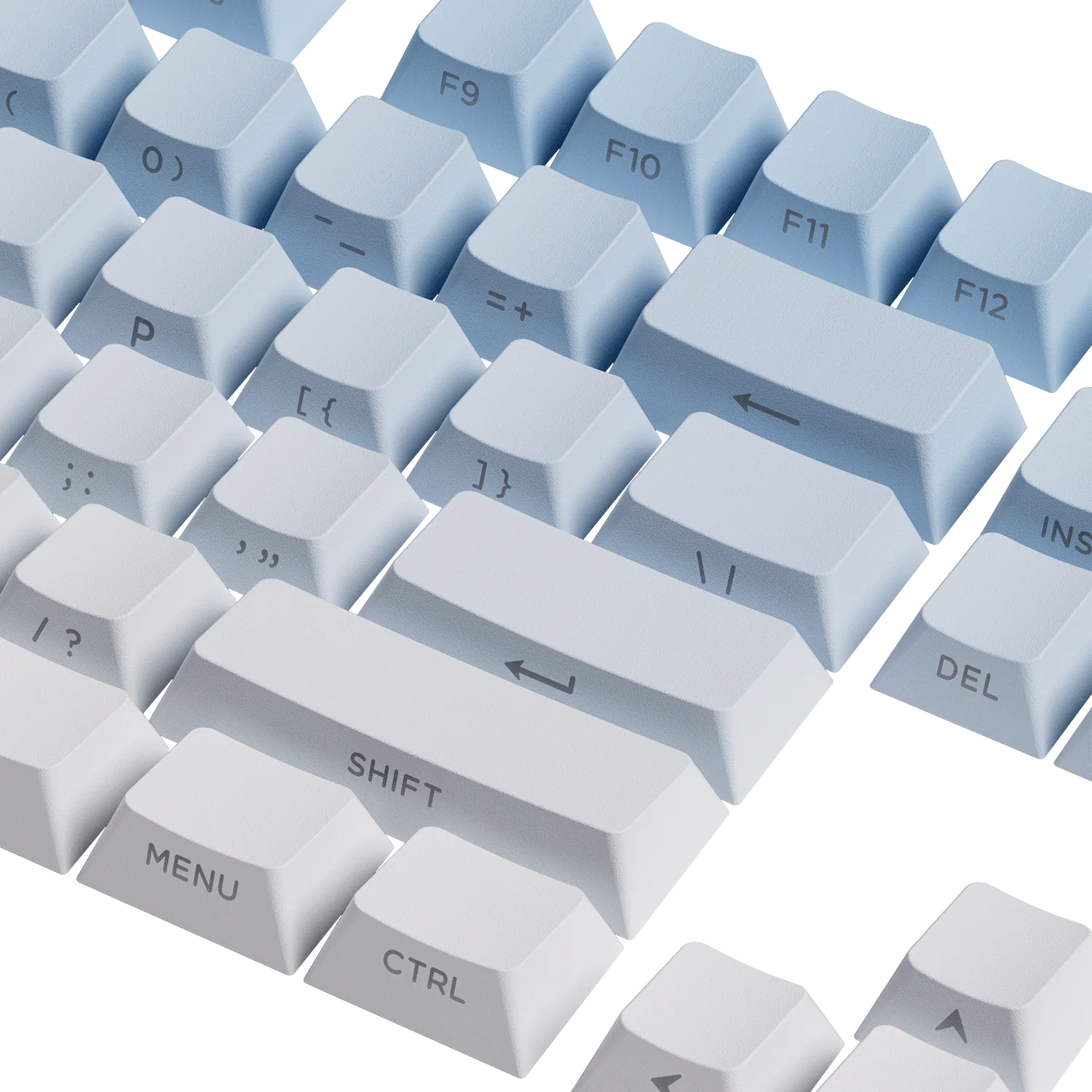 Blue Gradient Tastenkappen Set (135-Tasten) - Image 3