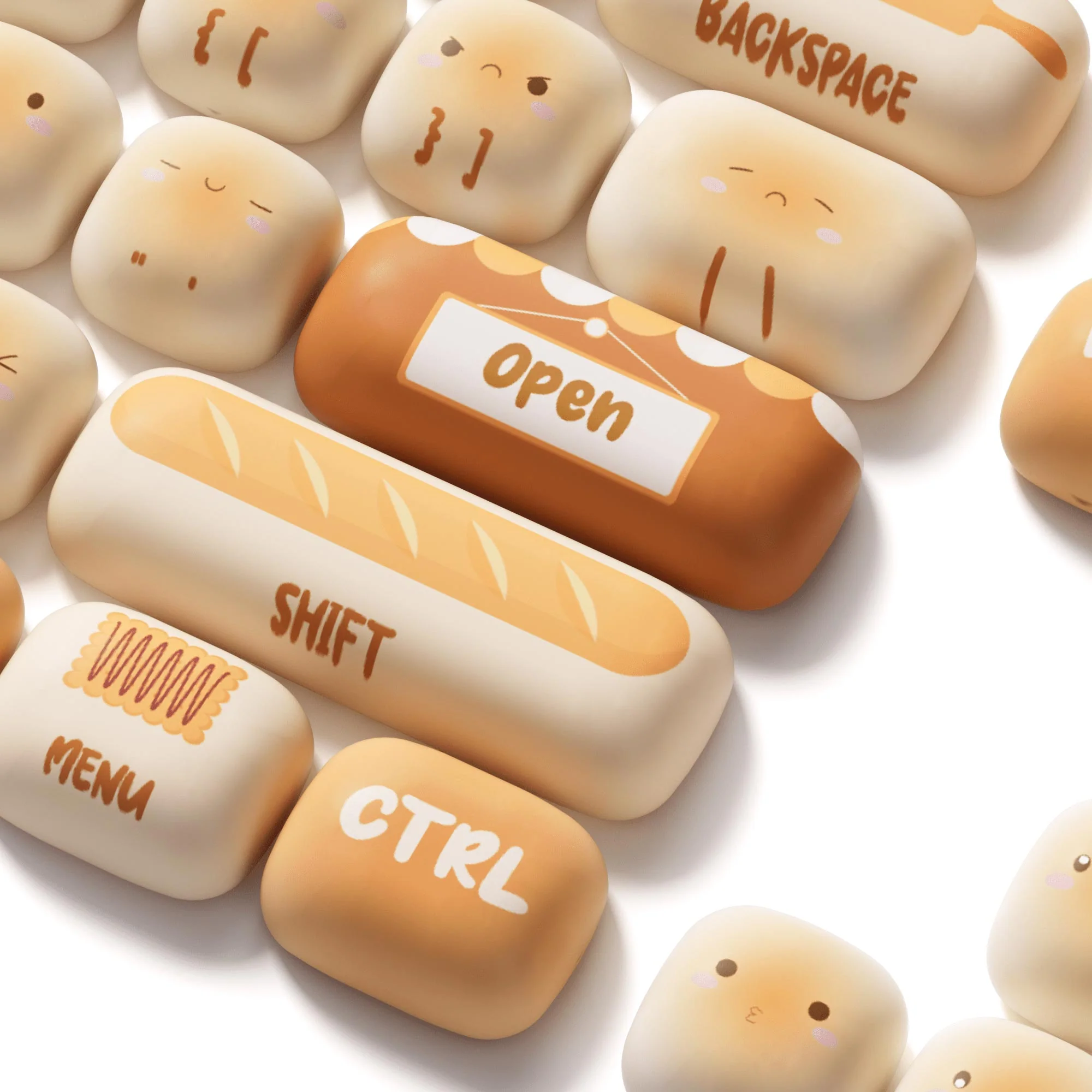 Bun Wonderland Tastenkappen Set (138 Tasten) - Image 9