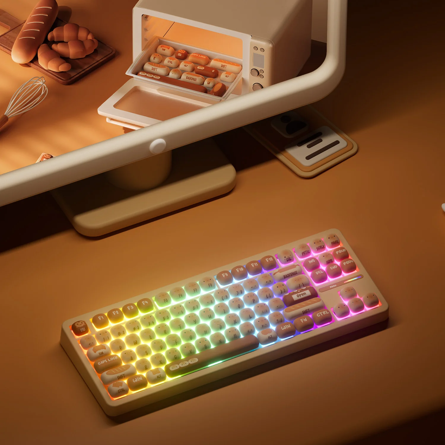 Bun Wonderland TAC87 Mechanical Keyboard - Image 5