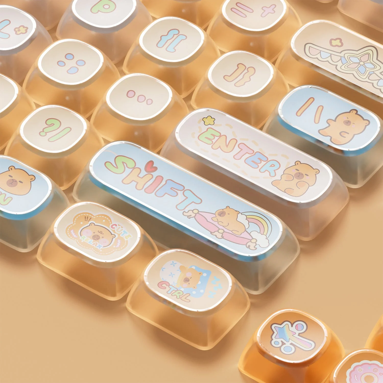 Capybara Tastenkappen Set (142 Tasten) - Image 3