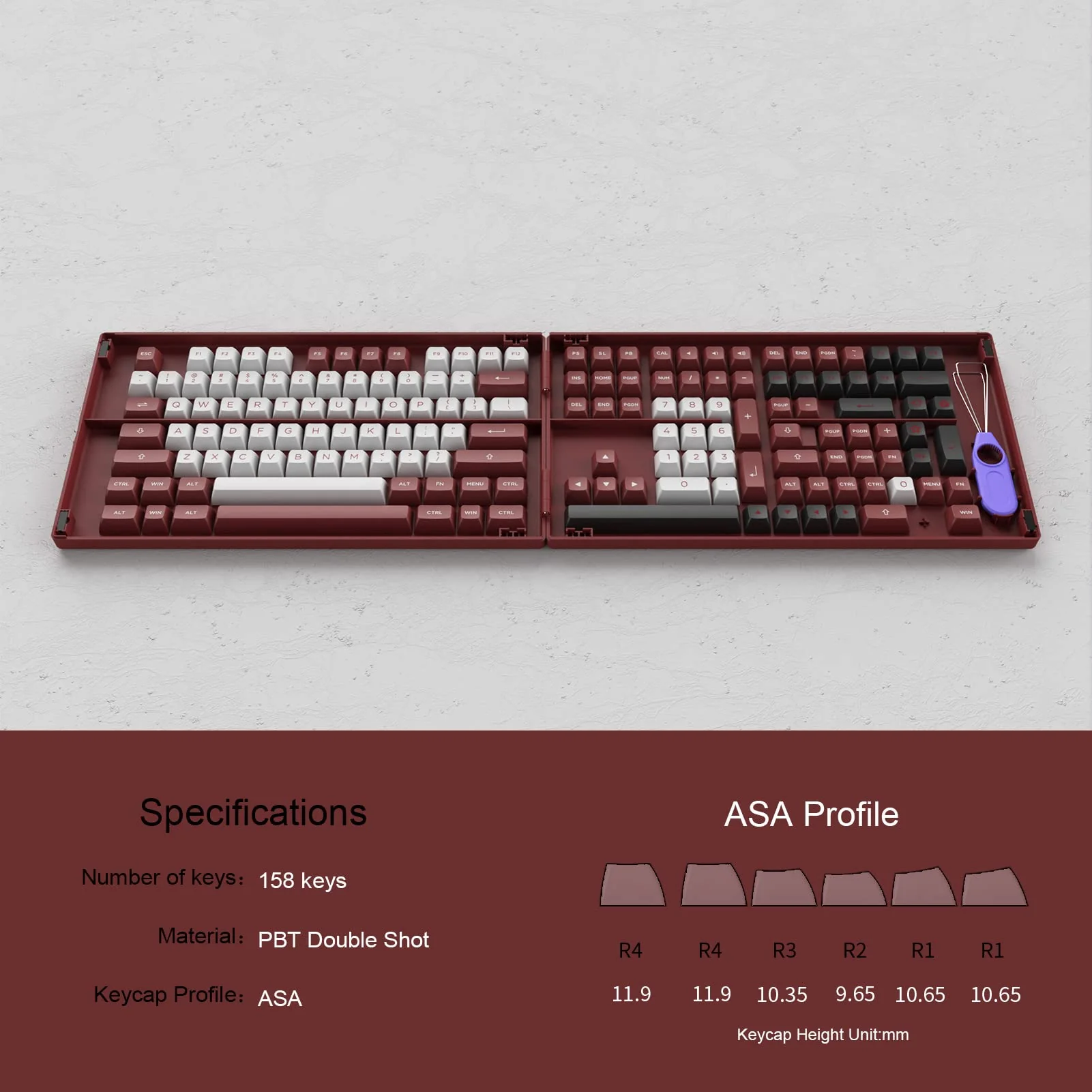 Chicago Theme Tastenkappen Set (158 Tasten) - Image 8