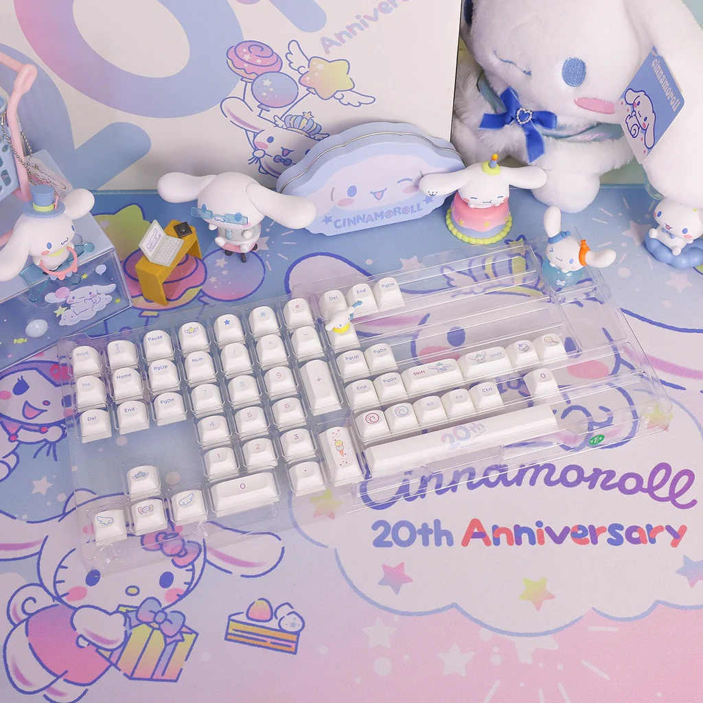 Cinnamoroll 20th Anniversary OPI Tastenkappen Set(127-Key) - Image 10