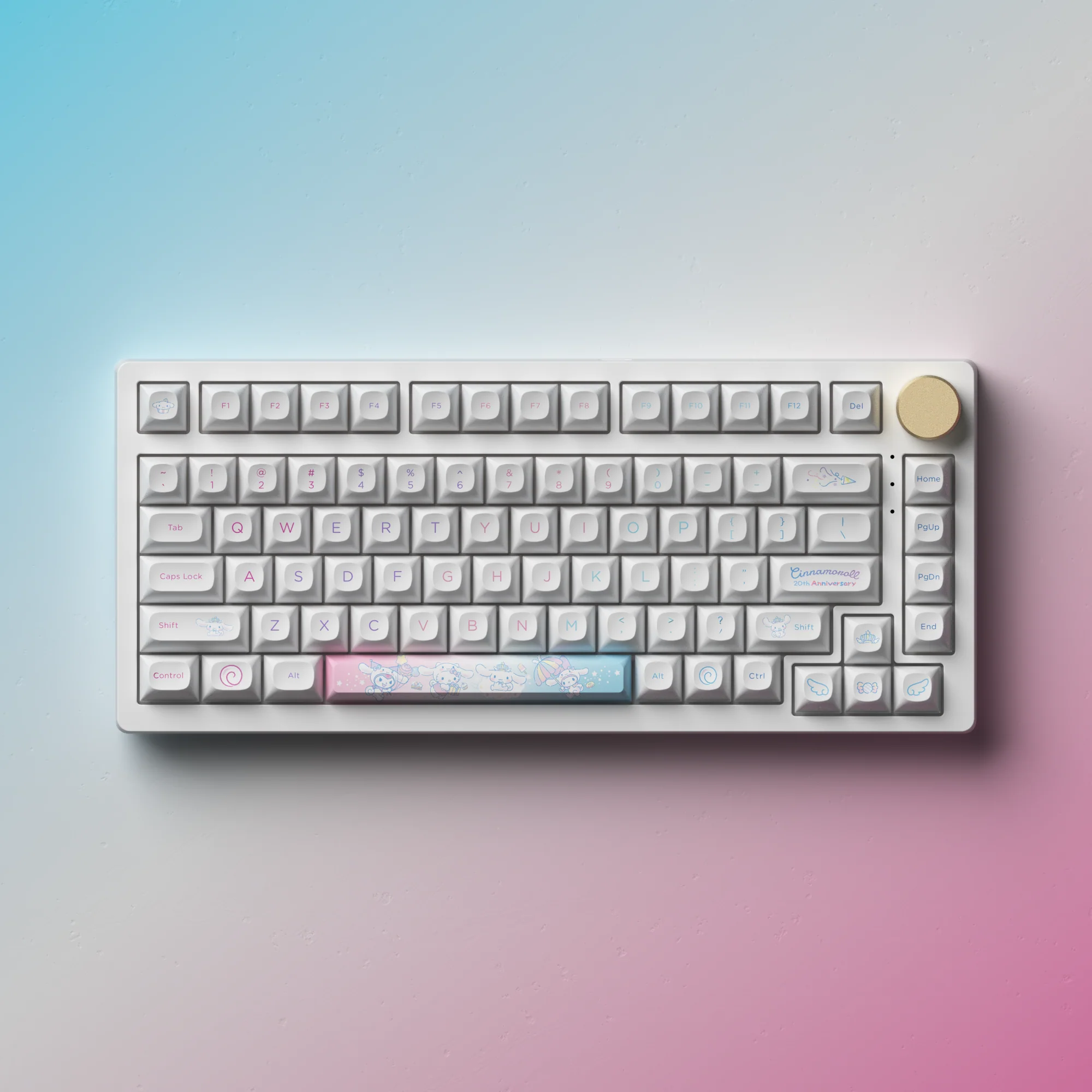 Cinnamoroll 20th Anniversary OPI Tastenkappen Set(127-Key) - Image 3