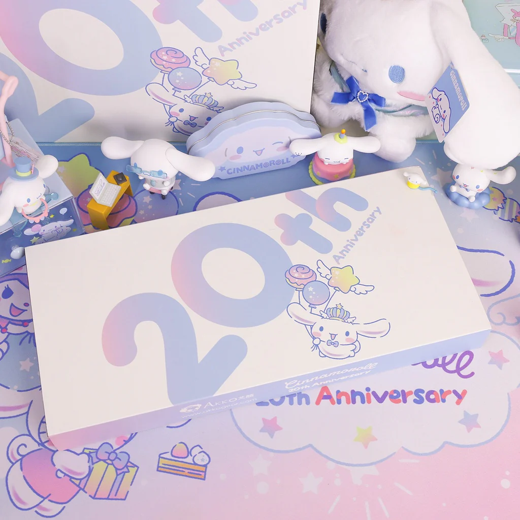 Cinnamoroll 20th Anniversary OPI Tastenkappen Set(127-Key) - Image 8