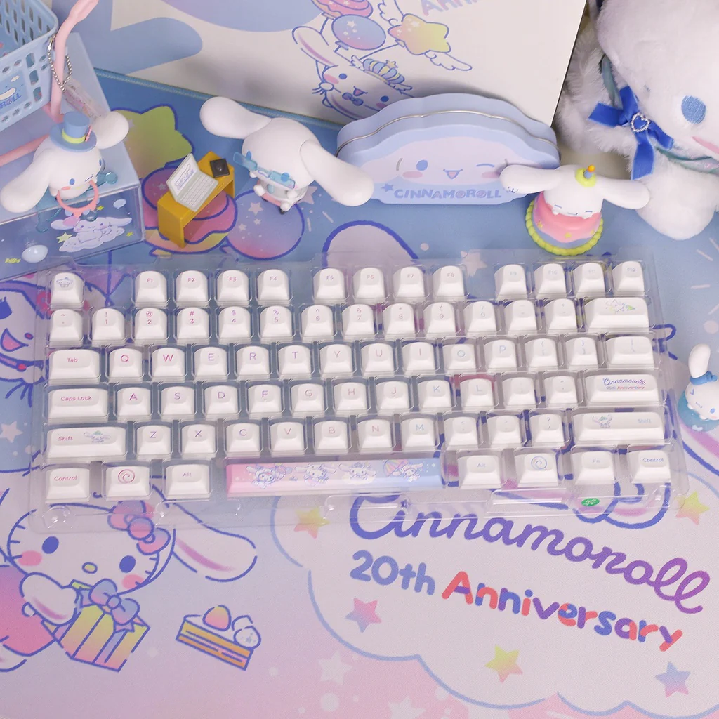 Cinnamoroll 20th Anniversary OPI Tastenkappen Set(127-Key) - Image 9