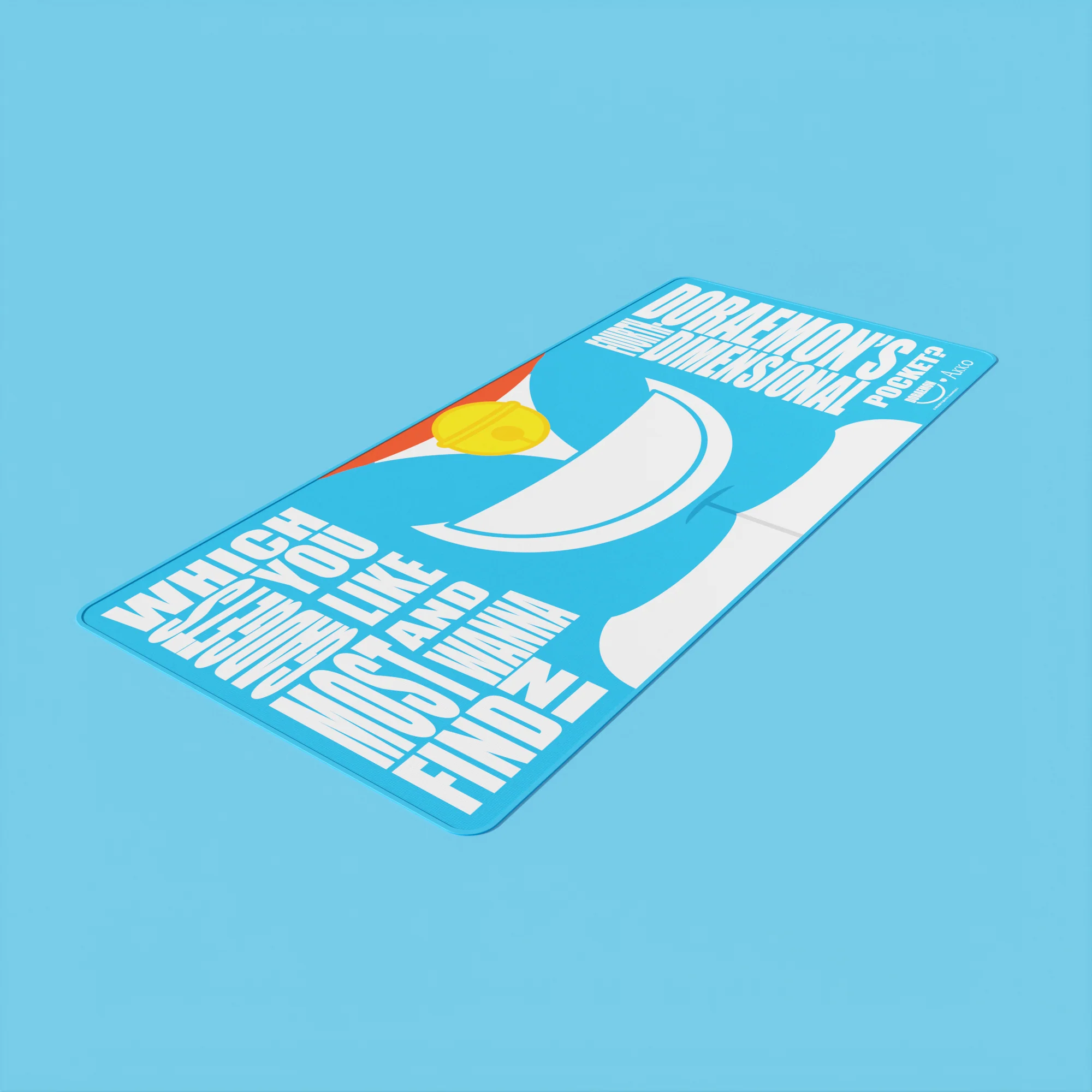 Doraemon 4D Pocket Mouse Pad - Image 6