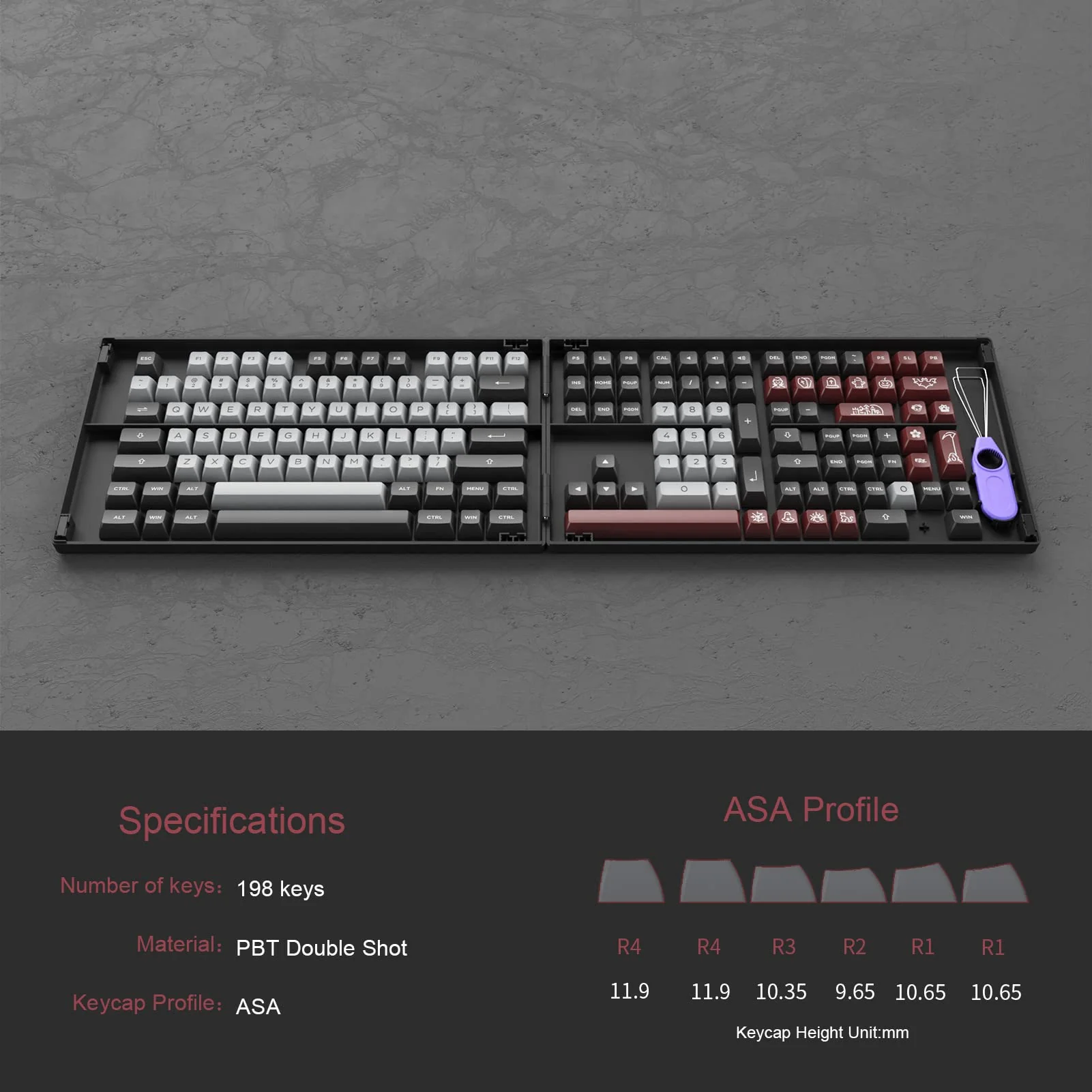 Dracula Castle Tastenkappen Set (198 Tasten) - Image 7