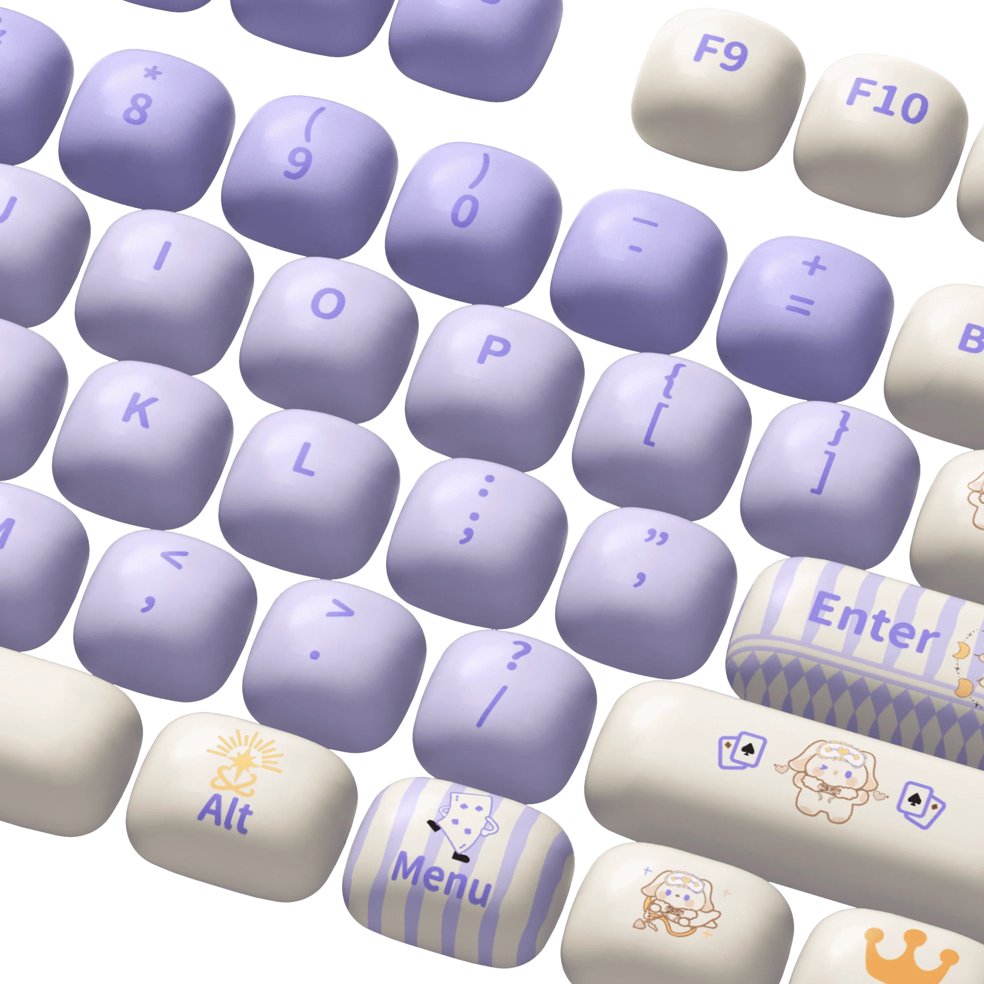 Magic Lop Bunny Tastenkappen Set (146-Tasten) - Image 3