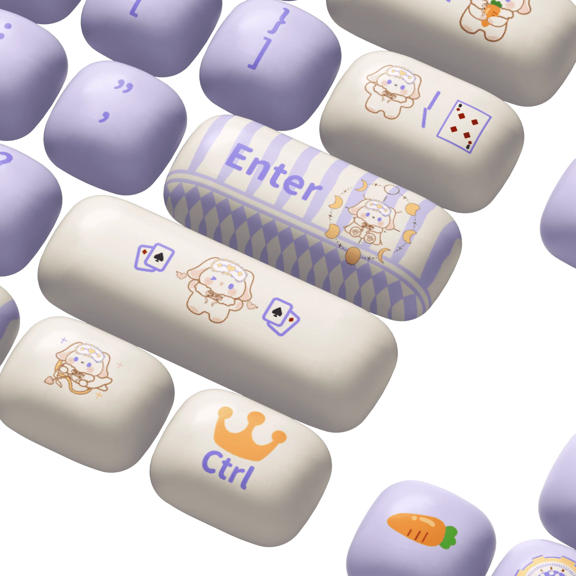 Magic Lop Bunny Tastenkappen Set (146-Tasten) - Image 5