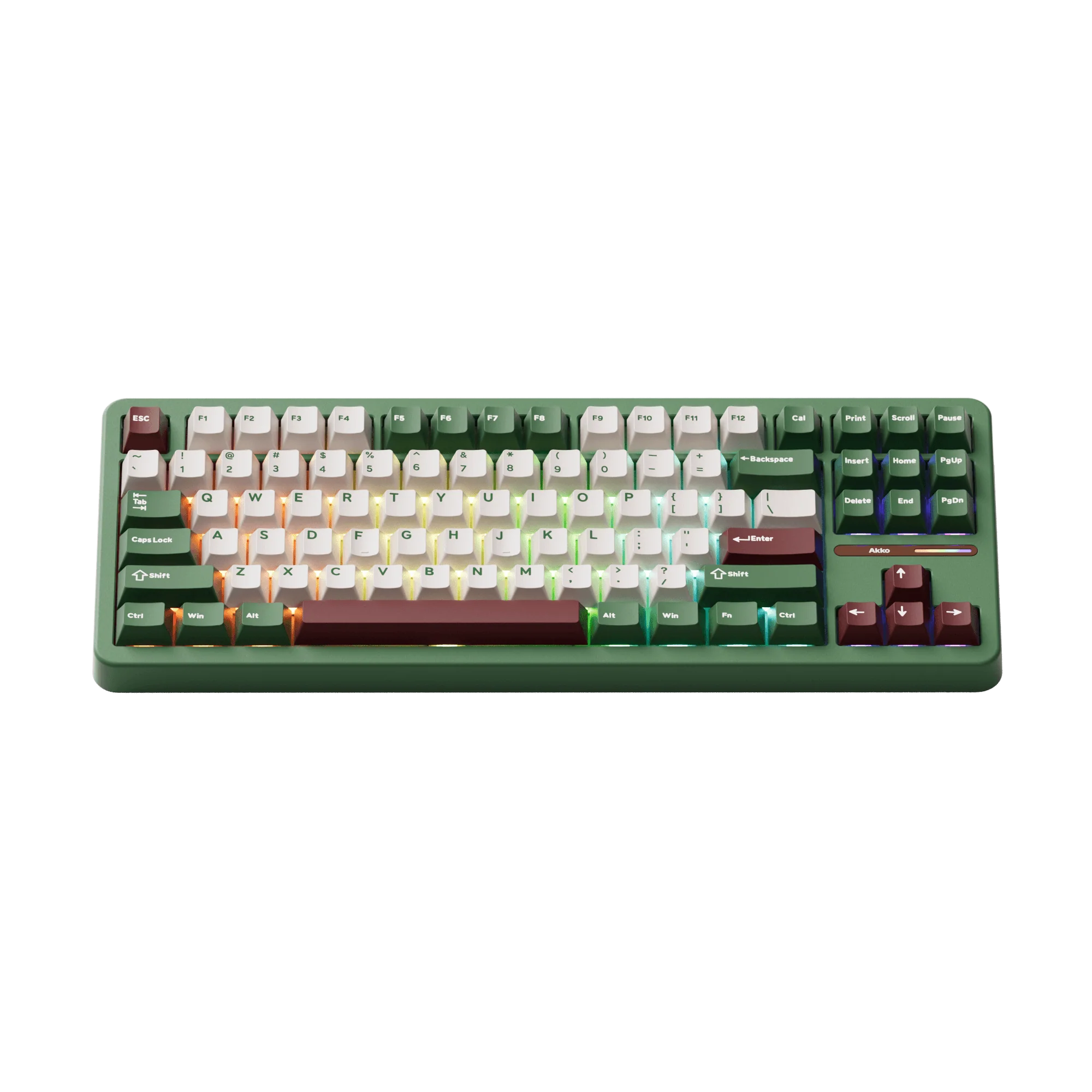 Matcha Red Bean TAC87 Mechanical Keyboard - Image 3