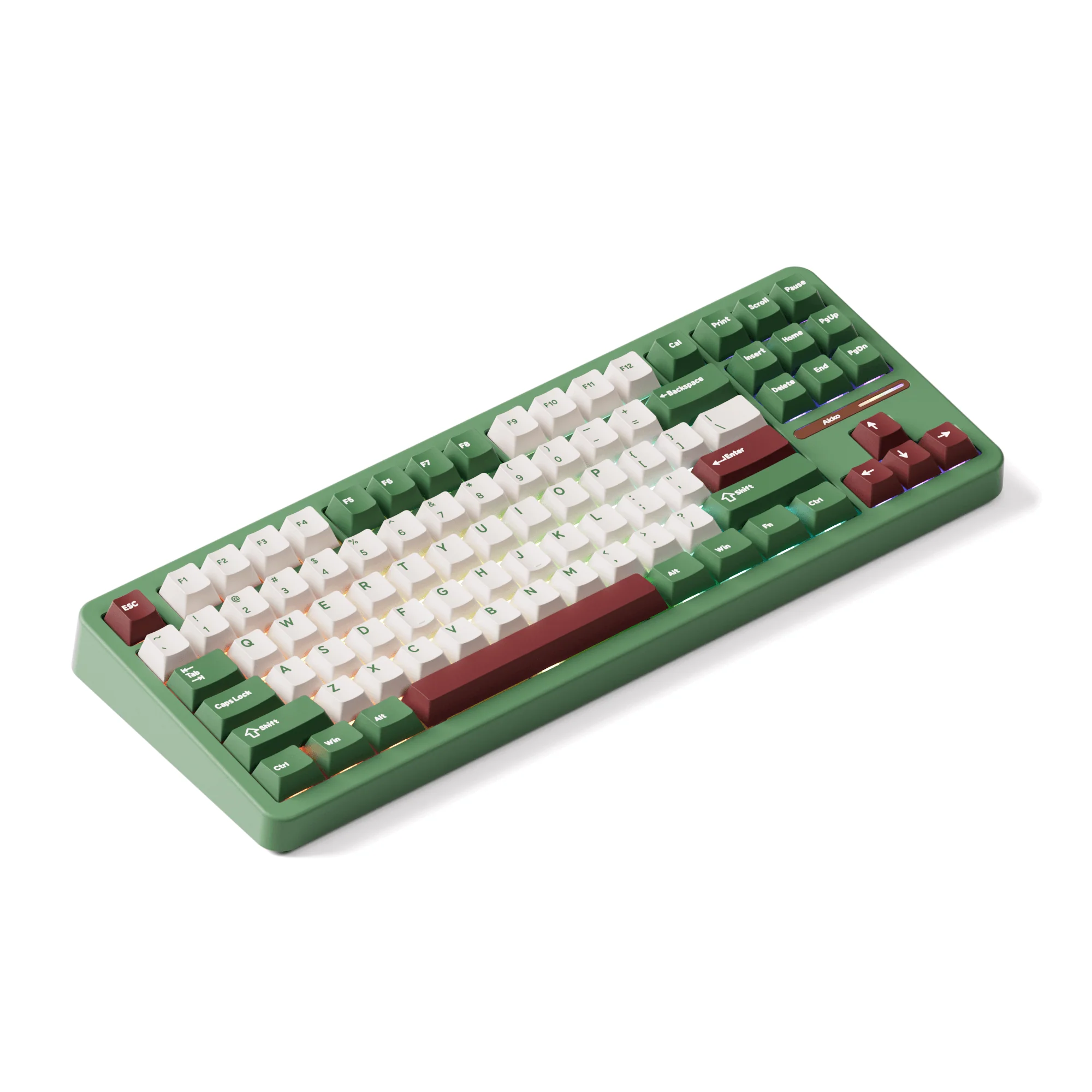 Matcha Red Bean TAC87 Mechanical Keyboard - Image 4