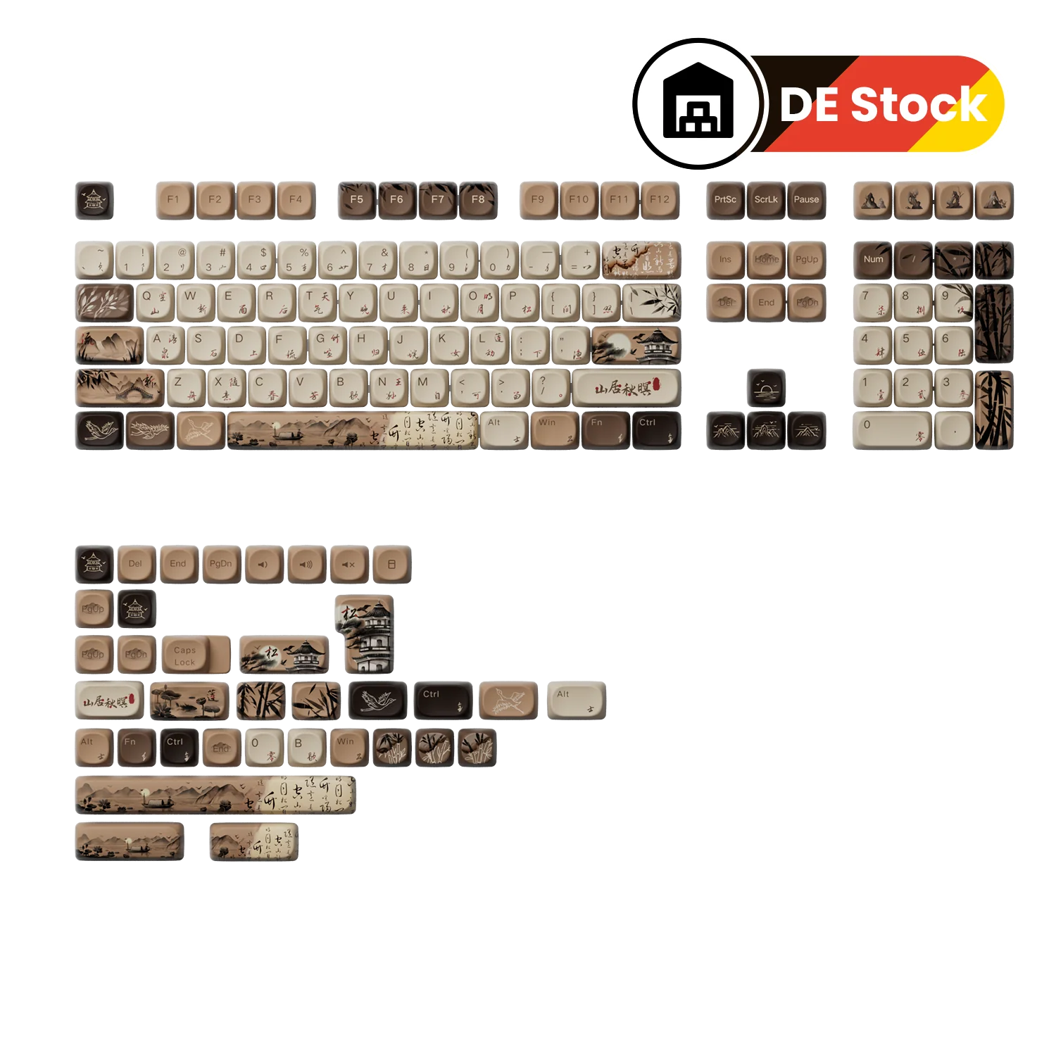 Mountain Seclusion Tastenkappen Set (140 Tasten) - Image 5