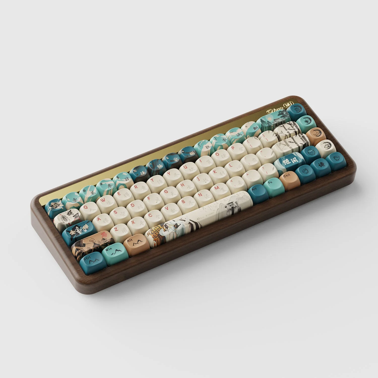 MU01 Wooden Keyboard - Image 11