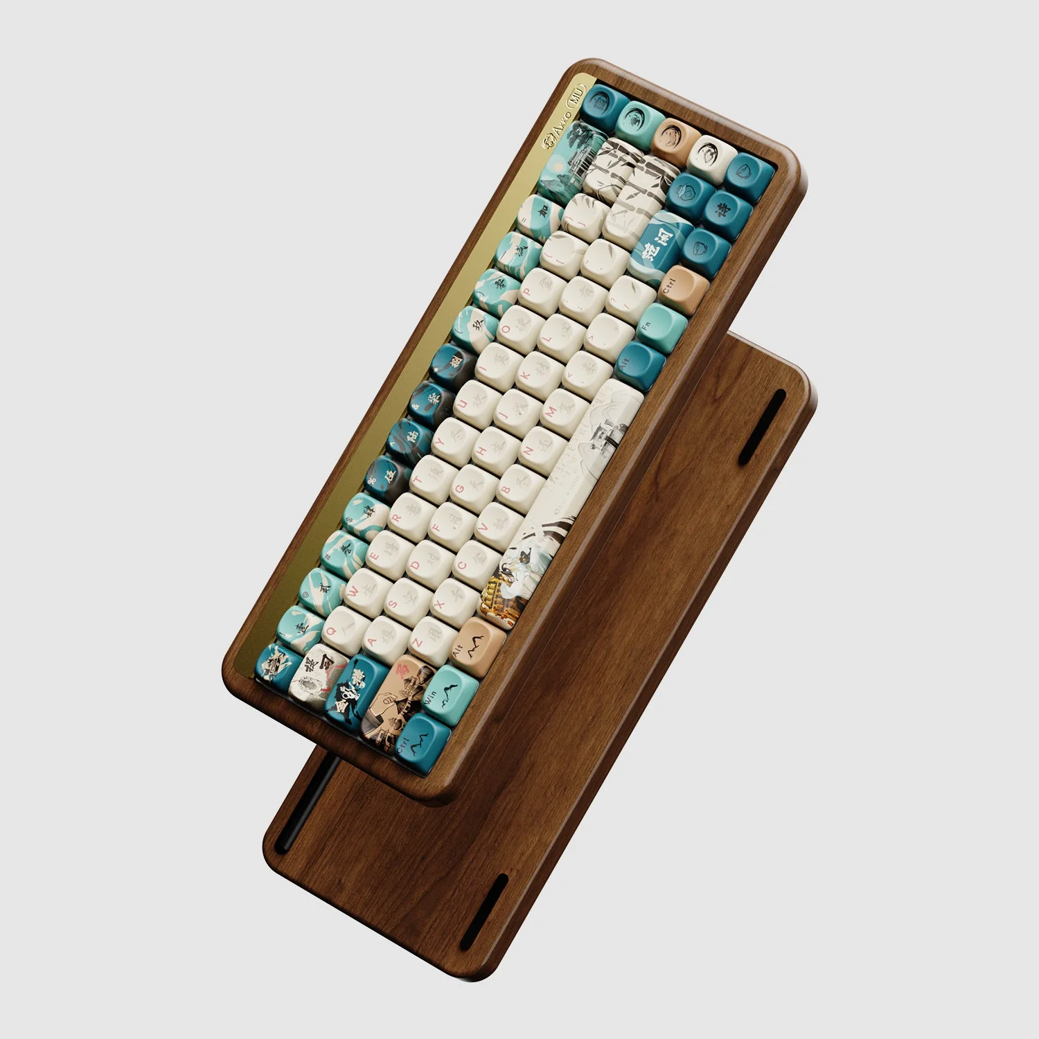 MU01 Wooden Keyboard - Image 14
