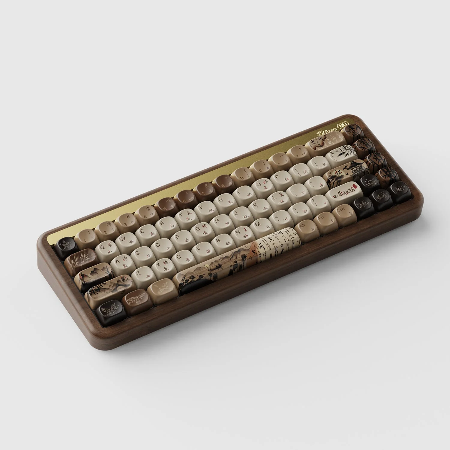 MU01 Wooden Keyboard - Image 5