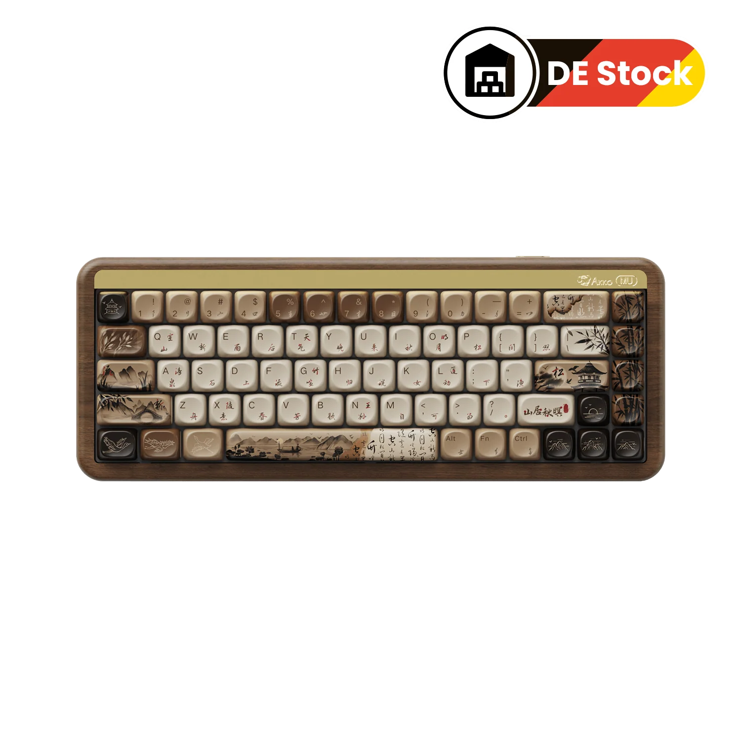 MU01 Wooden Keyboard - Image 6