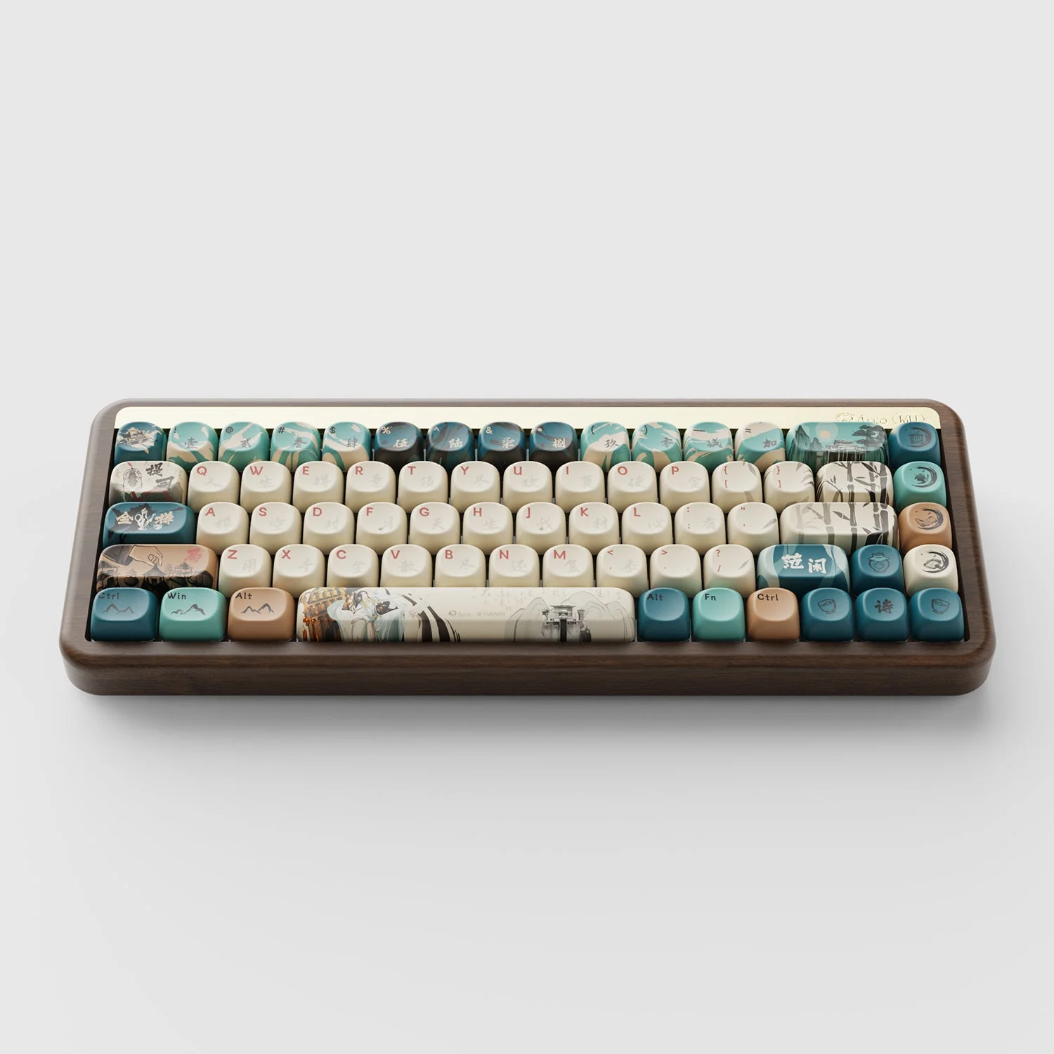 MU01 Wooden Keyboard - Image 9