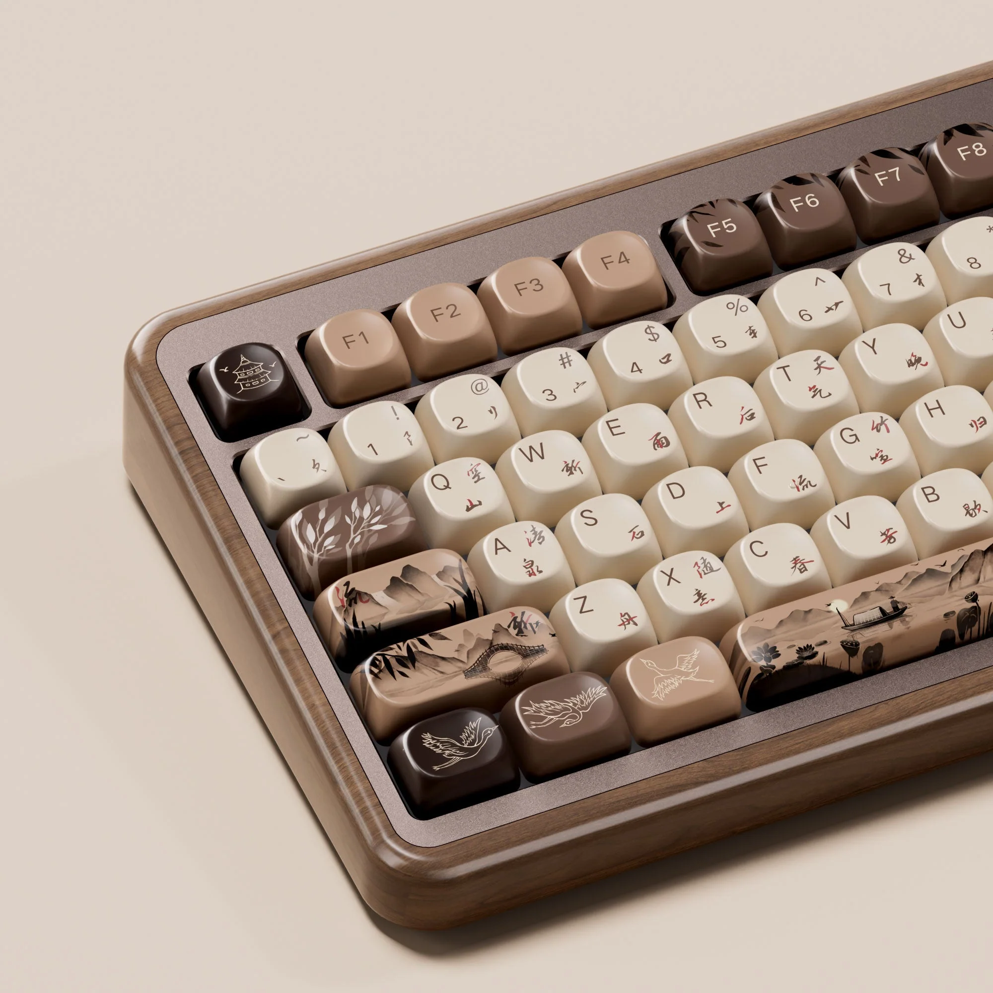 MU02 Wooden Keyboard - Image 13