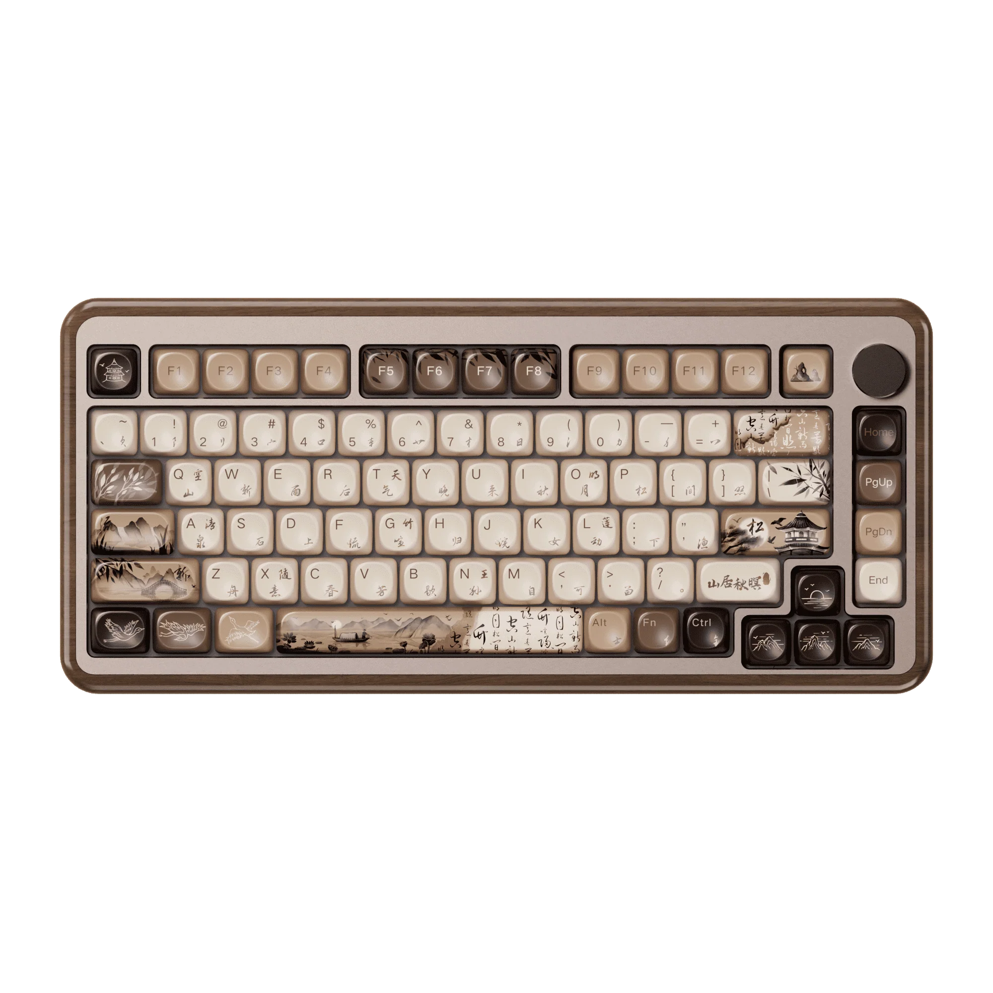 MU02 Wooden Keyboard - Image 3