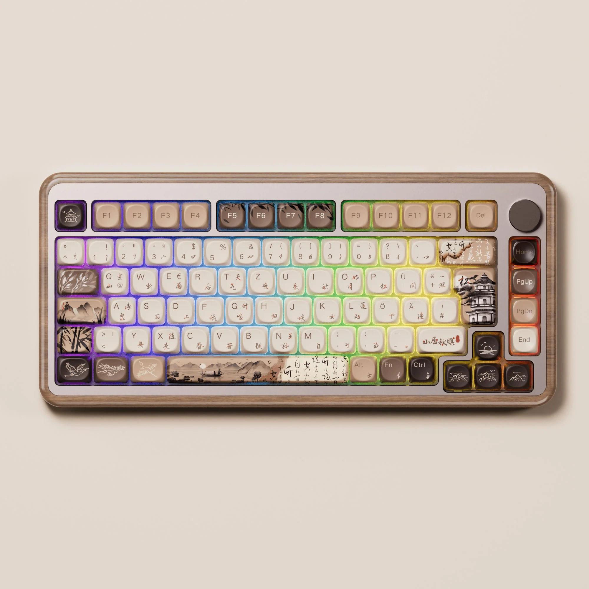 MU02 Wooden Keyboard - Image 7