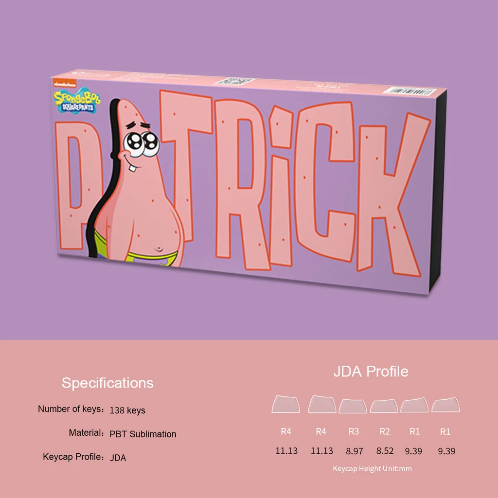 Patrick Tastenkappen Set (138 Tasten) - Image 3