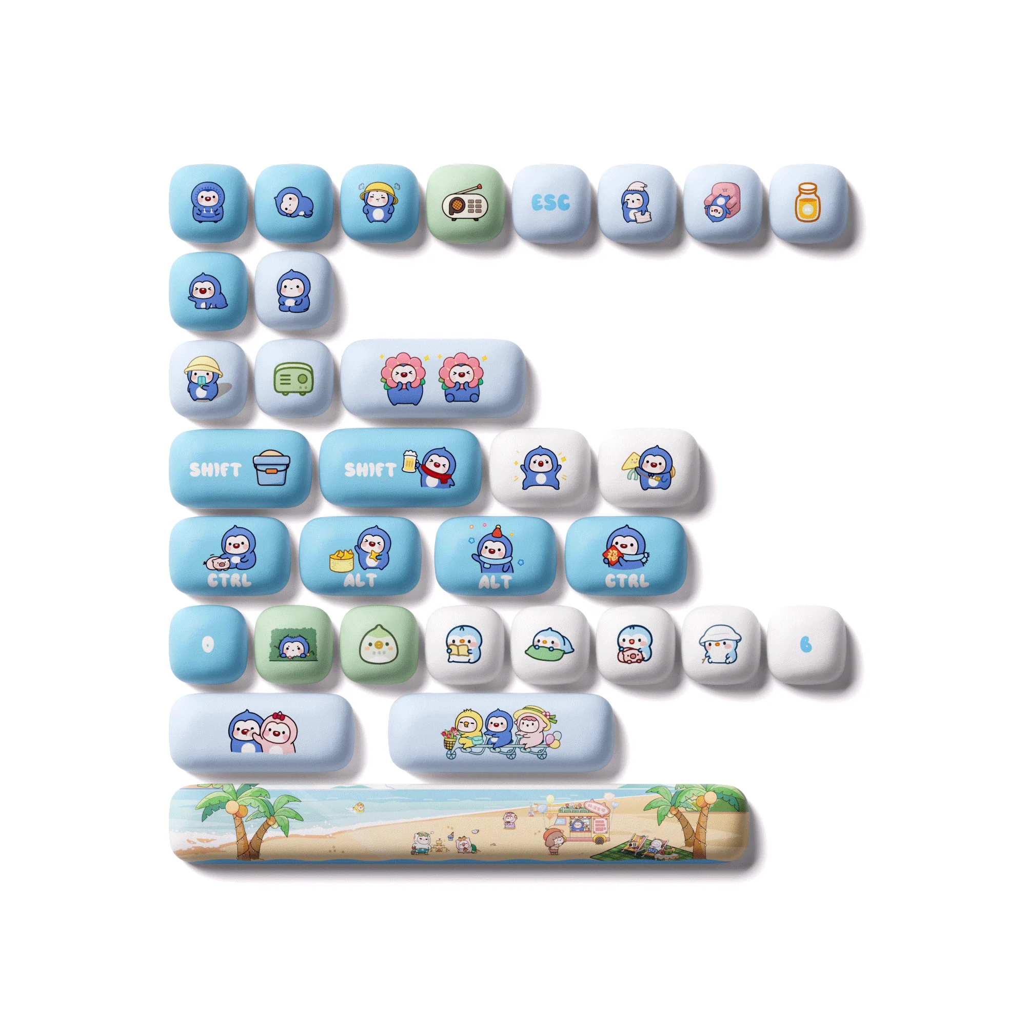 POCO Penguin Tastenkappen Set (136-Tasten) - Image 11