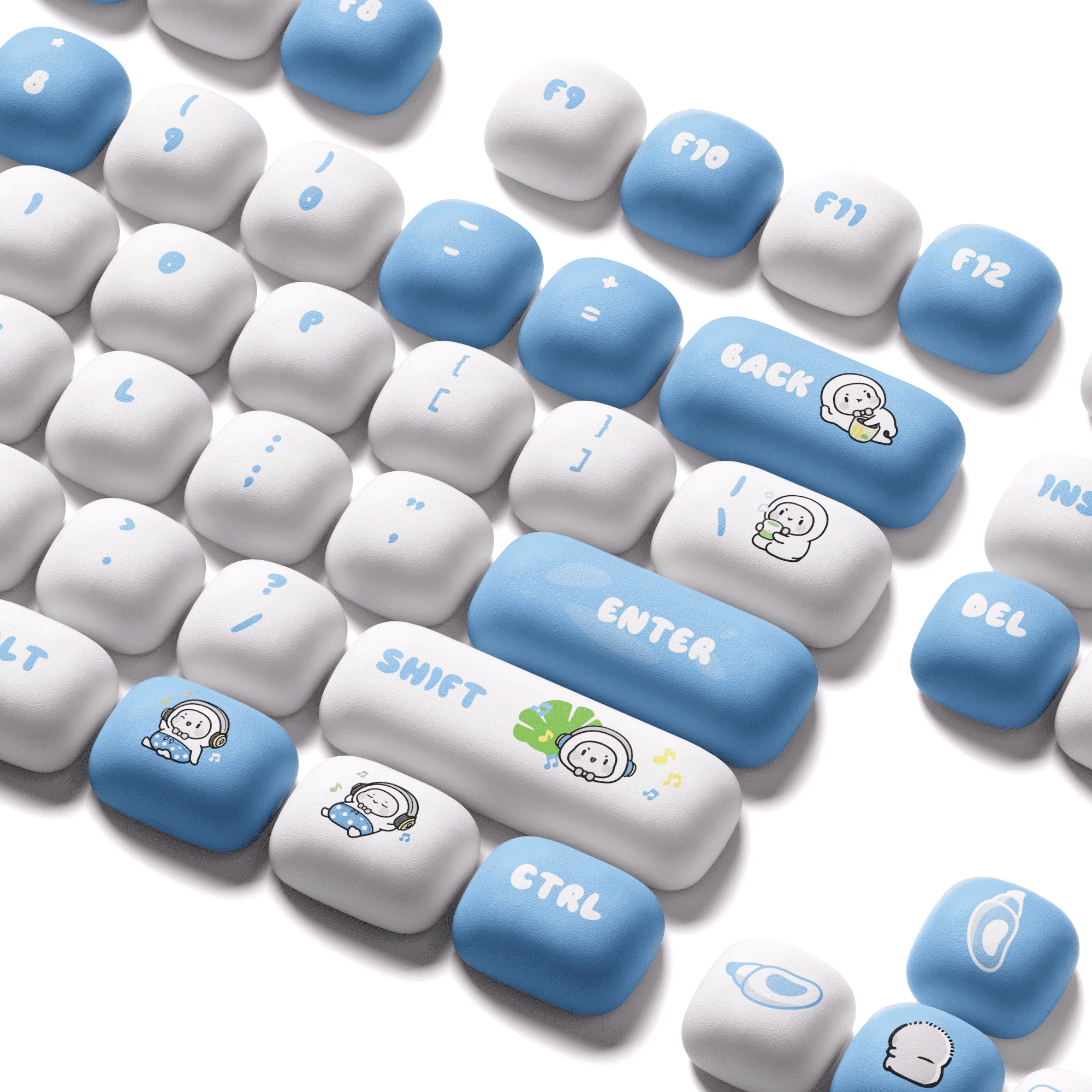 POCO Seal Tastenkappen Set (136-Tasten) - Image 8