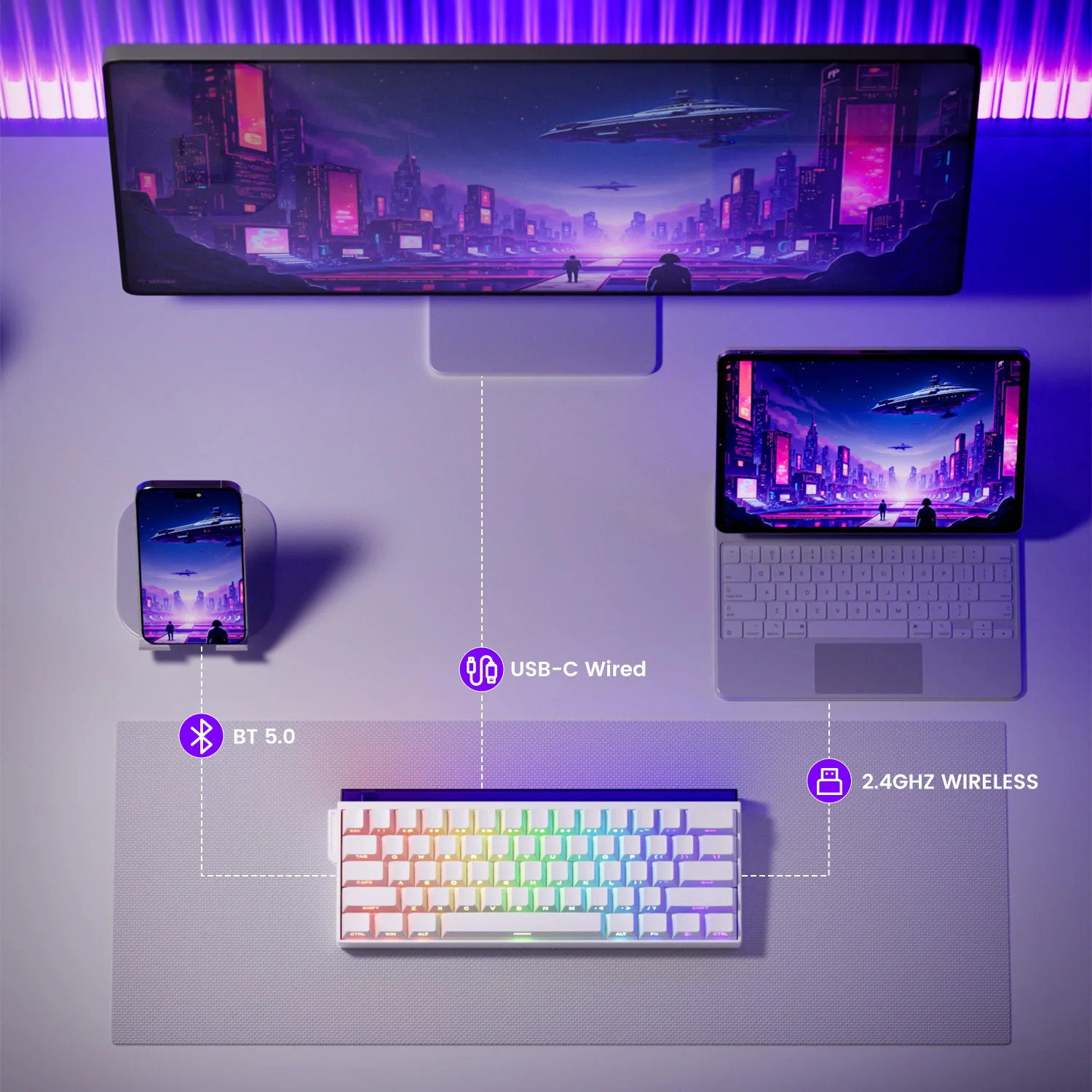 Shine60 HE Magnetic Keyboard - Image 4