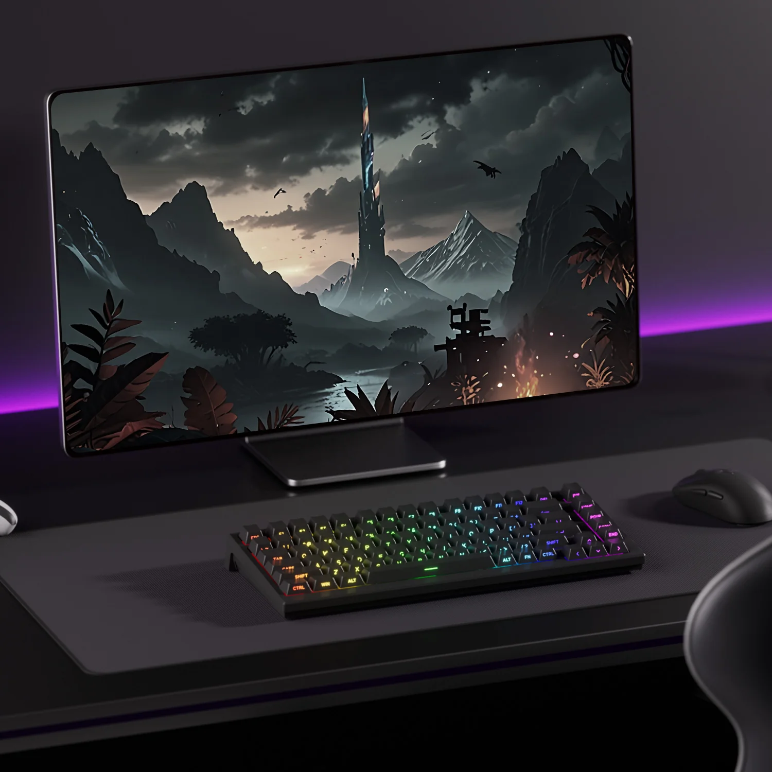 TAC75 HE Magnetic Keyboard - White - Image 11