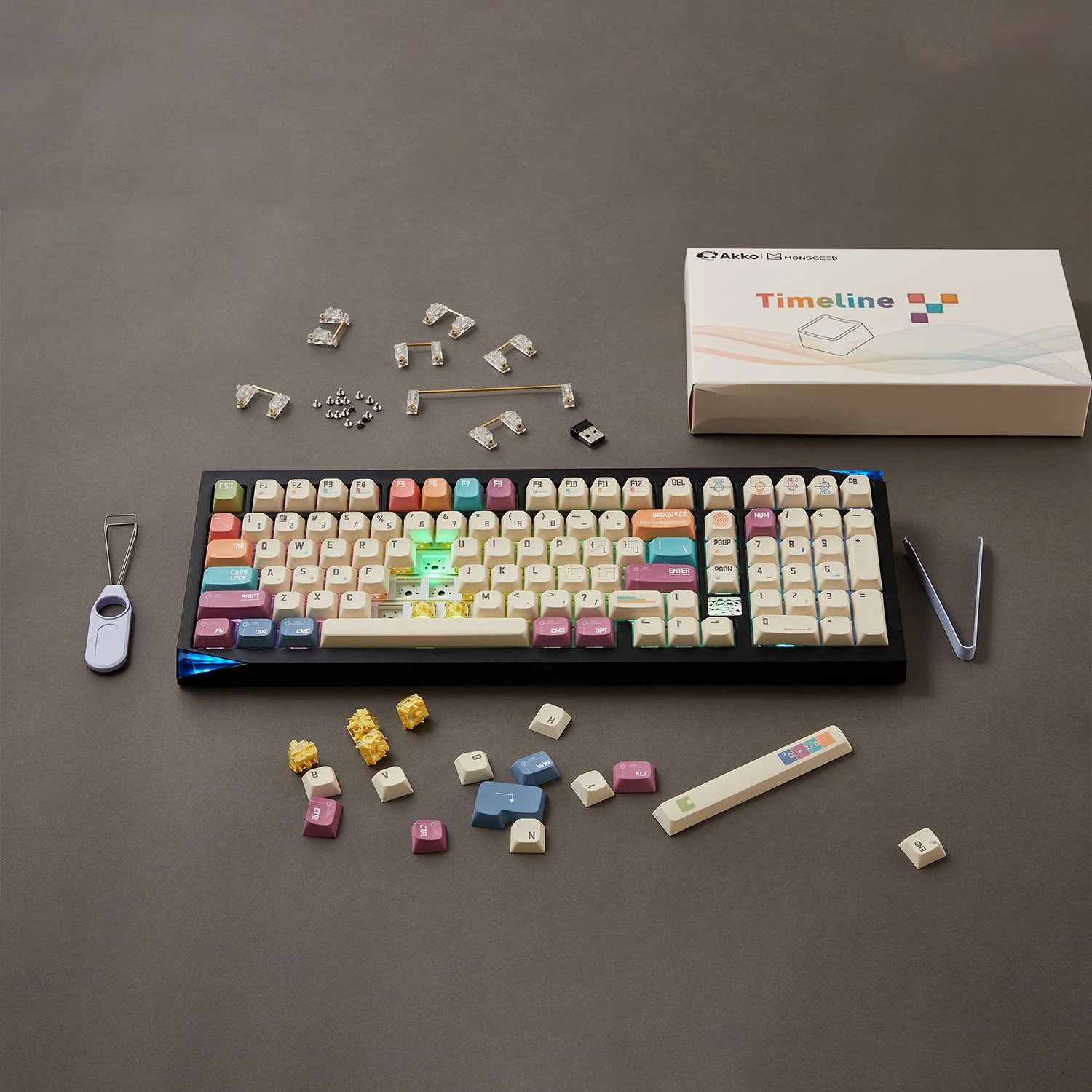 Timeline Tastenkappen Set (151-Tasten) - Image 4